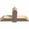 Ekena Millwork Eugene Smooth Timber Gable Bracket, Douglas Fir, 36"W x 19"H x 5 1/2"D x 5 1/2"F, 13/12 Pitch GBW036X19X0606EUG00SDF - alternate 2